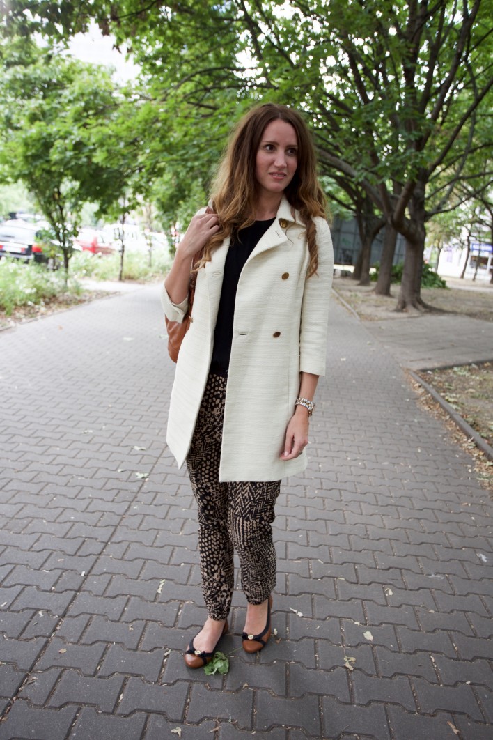 Warszawa outfit – leopardinspirerade byxor!